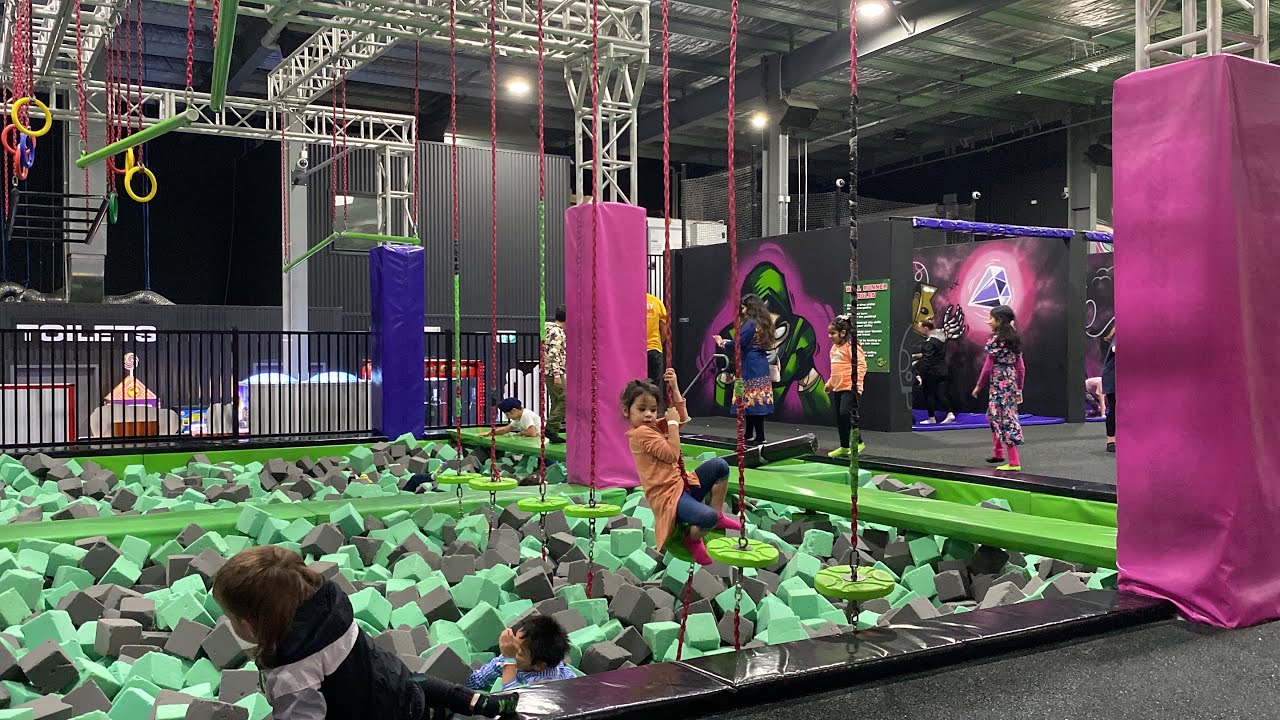 Flip Out Munno Para in Indoor Playground in Smithfield, South Australia