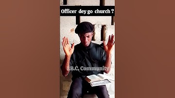 Polisi ada di gereja, tapi pendeta langsung mengusirnya setelah salat. Lihat alasannya. #lucu #lolzon