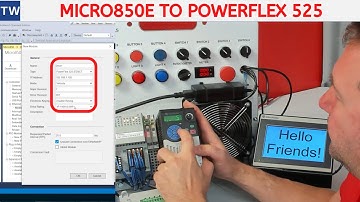 Add a Powerflex 525 to a Micro850E or Micro870E IO Configuration