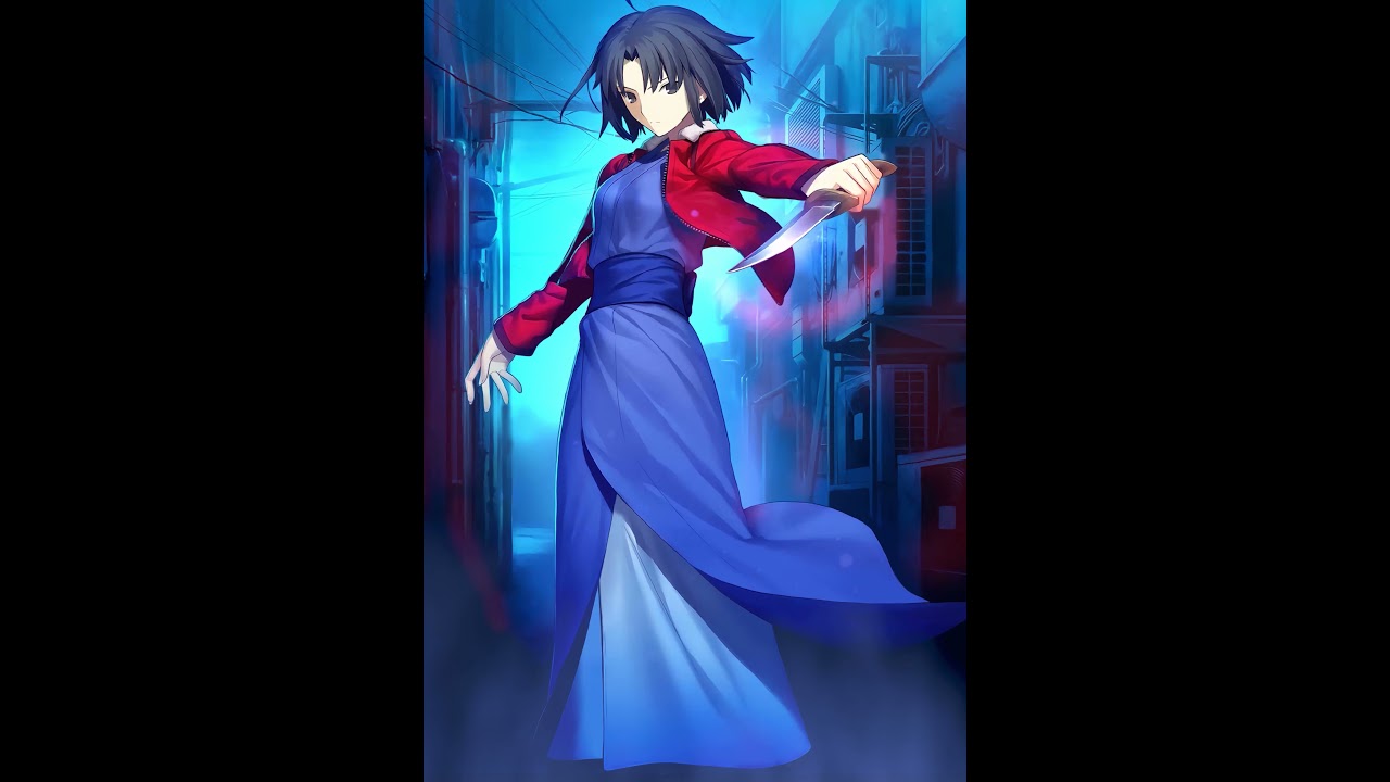 Fate Grand Order Live2d Ryougi Shiki Fgo L2d Youtube