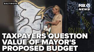 Baltimore weighs proposed $3.9B budget as westside taxpayers question value