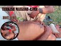 ASMR Turkish Barber Bellybutton Head and Face Massage Compilation! Fifteen years old man