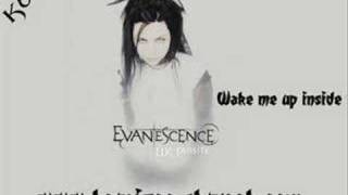Evanescence - Wake me up inside chords