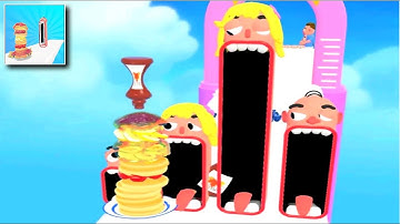 Pancake Run 🥞 Max level All Levels Gameplay Android iOS Now Update levels 1 - 5