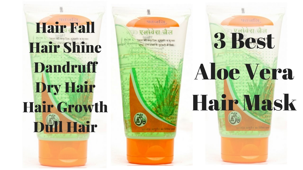 3 Best Aloe Vera Gel Hair Mask Cures All Hair Problems YouTube