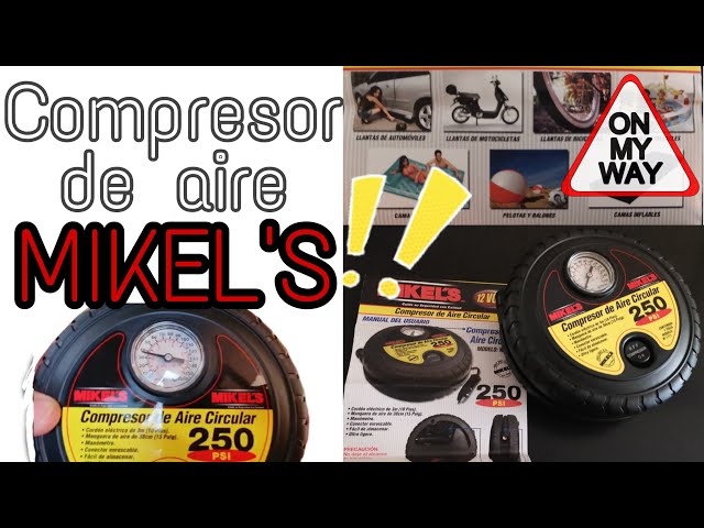 Compresor de Aire Mikel´s 250Psi 12V