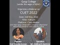 Gargi College&#39;s Webinar on CUET-2022 (DU&#39;s Undergraduate Admission) by Siddharth Rathore on 02-05-22