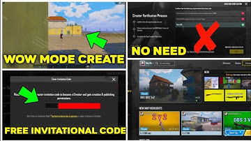 🤩Wow Content Creator Program | How To Create Wow Map | Wow Map Kaise Create Karen | Wow Map In Bgmi