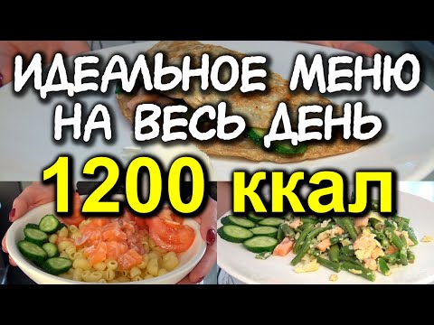 ПРИМЕР ПИТАНИЯ на 1200 ккал в день с расчетом калорий / разбор КБЖУ / МЕНЮ НА ДЕНЬ / разбор еды