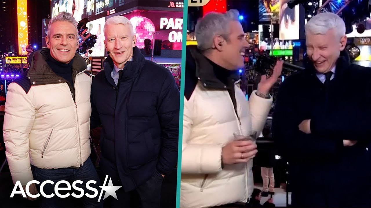 Anderson Cooper’s Best Giggling Moments w/ Andy Cohen From CNN’s New