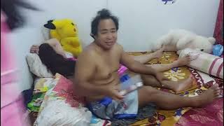 Papa merias wajah tasya dan mama sampai cantik banget