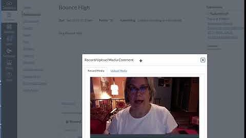 Canvas  Assignments   Using Your Laptop, Desktop, or Chromebook to Submit a Video, Audio, or Image