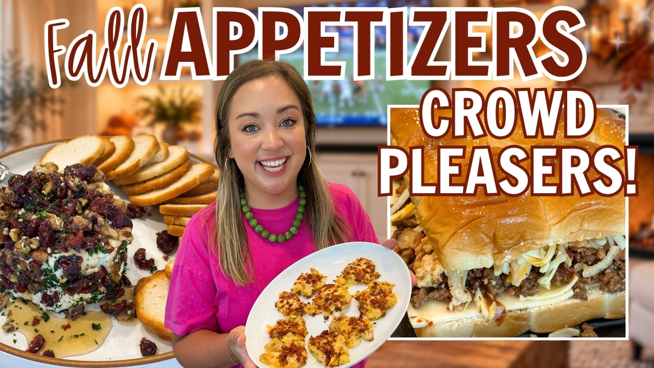 Make These 3 Easy Appetizers At Your Next Party | Must Try Game Day Recipes | Party Food