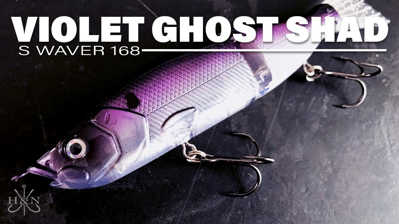 Lure Painting Pattern  S Waver 168 in Ghost Shad 