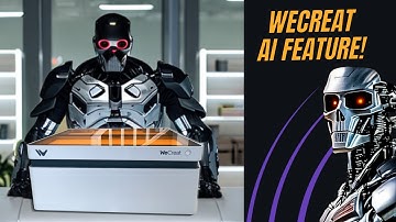 How to use the WeCreat AI feature (Generate Engravings with a click!)