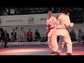 Vizcaino vs burucu bronze medal fight 2015 european karate championships  world karate federation