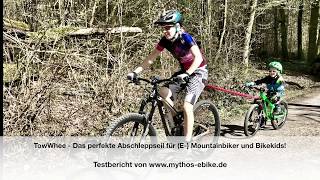 TowWhee - das perfekte Abschleppseil für (E-) Mountainbiker und Bikekids -  Testbericht! - Mythos E-Bike