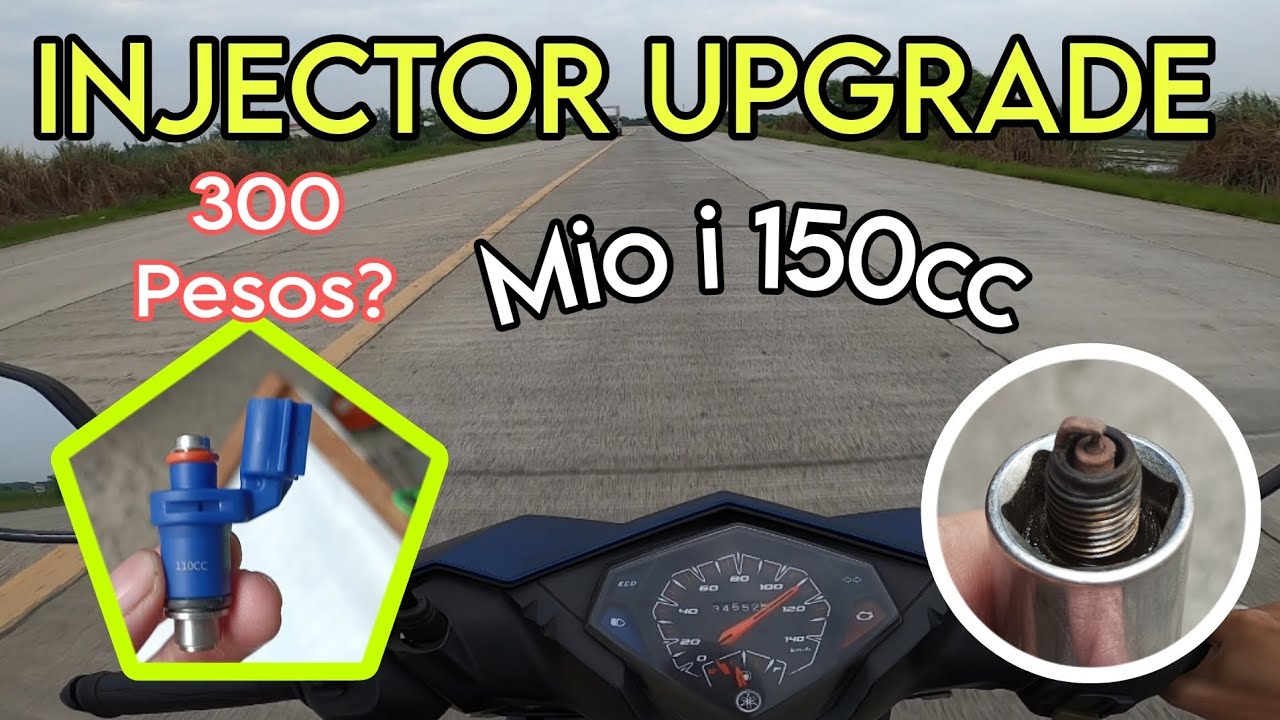 Mio i 125 57mm All Stock - Injector Upgrade | Test Run