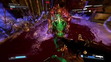 Doom: All Glory Kills, Including Chainsaw! (Multi-Player)