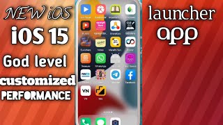 new iOS 15 launcher app|| screenshot 5