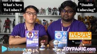 Unboxing the Hololive Gawr Gura & Tokino Sora Nendoroid by GSC (WNTU?)