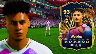 93 TOTS Watkins Player Review - EA FC 24