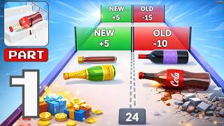 🥤Fragile Roll 3D - Gameplay Upgrade Chaos Walkthrough Part 1 (Android & iOS) screenshot 2