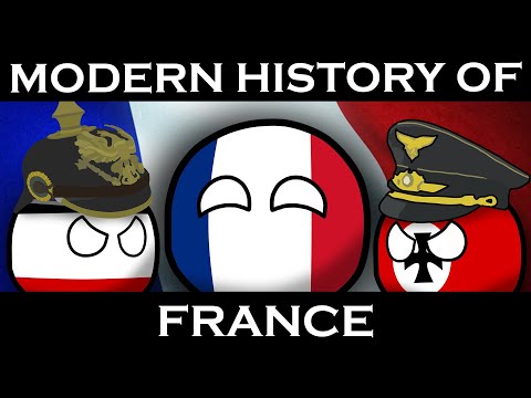 видео: COUNTRYBALLS: Modern History of France (full)