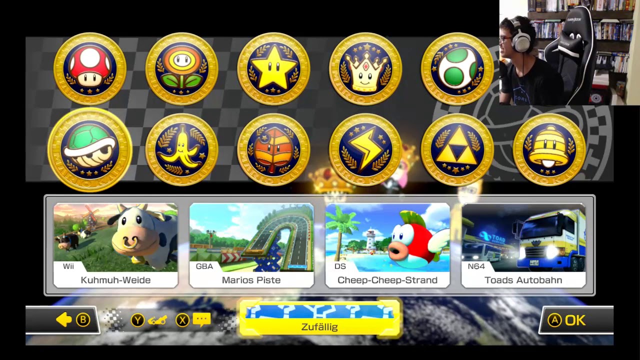 Mario Kart 8 Deluxe Gold Reifen