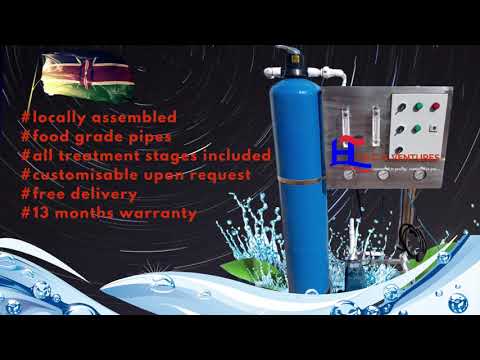 Cost of an RO water purifier (video)