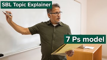 SBL Topic explainer: 7 Ps model
