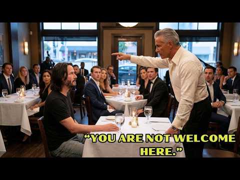 Waiter Refused To Serve Keanu Reeves — 10 Minutes Later, This Happened