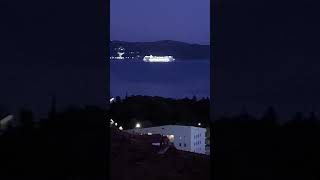 Night has fallen on the coast. Montenegro #travel #nature #sea #montenegro #night