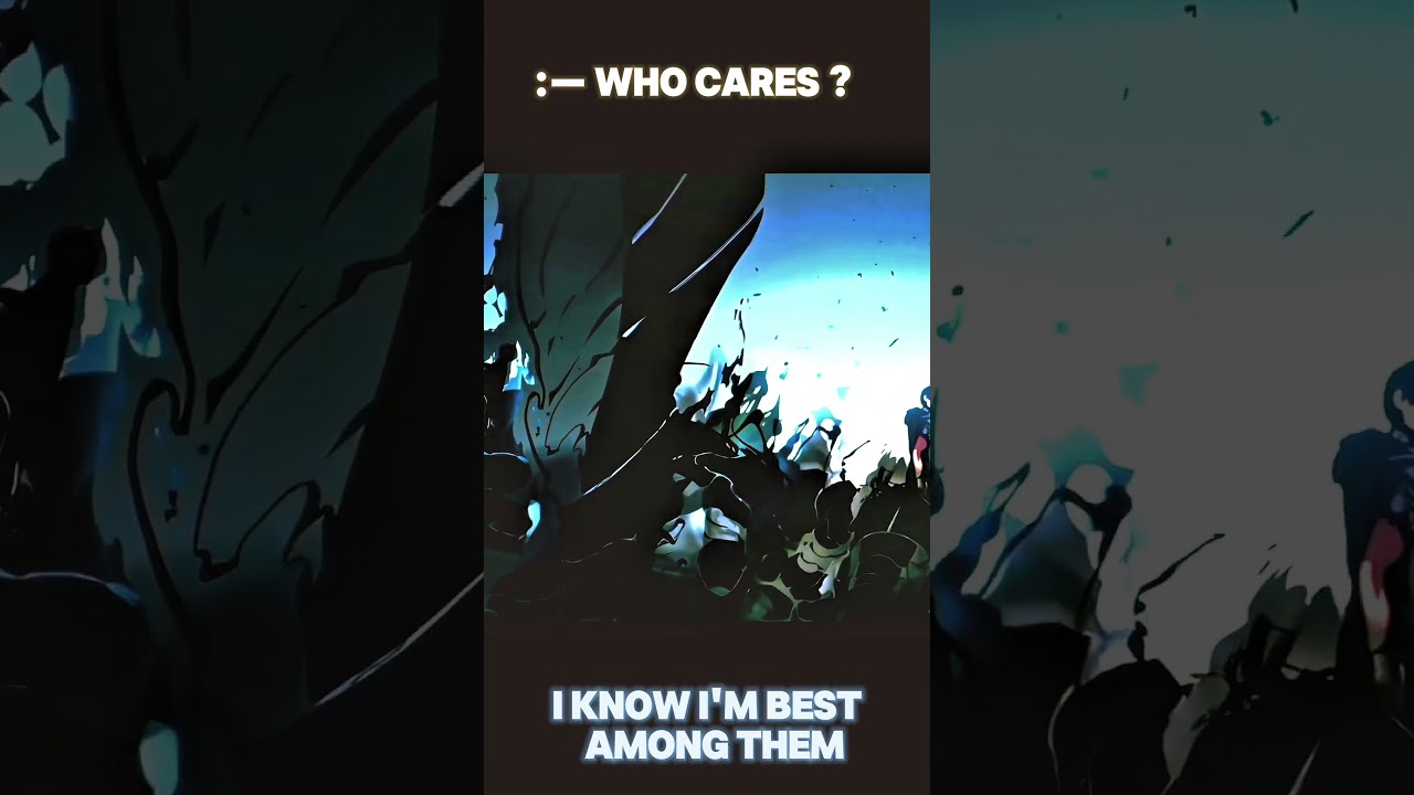 Sung jinwoo 🗣️🔥 [4k edit] 