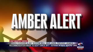 MISSING PERSONS ALERT SYSTEM WILL SAVE LIVES, PREVENT CRIMES