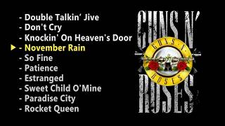 GUNS N'ROSES Best Songs Greatest Hits Playlist Full Album | The Best of GNR