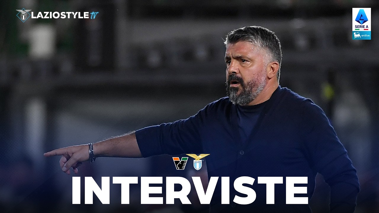 🎙️ LE INTERVISTE DI GATTUSO, MANDAS E NOSLIN DOPO VENEZIA-LAZIO