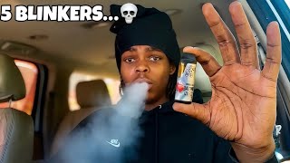 BLINKERS IN THE HOTBOX HAD ME TOO FRIED...💨📦