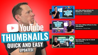 How to Make a YouTube Thumbnail - Quick and Easy!