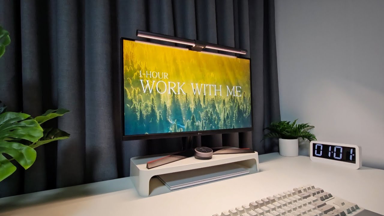 워크윗미⏳️ | Work With Me | 1-hour | ❤️‍🔥