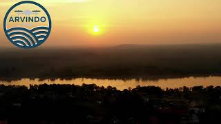 Footage Sungai Batanghari dan Sunset July 10, 2019