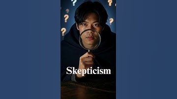 What Is Skepticism The Superpower of Critical Thinking Explained!