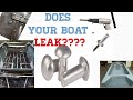 HOW TO REPLACE LEAKY BOAT RIVETS   SOLID AND POP