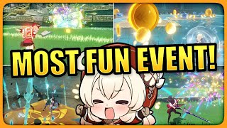 MOST FUN GENSHIN EVENT! (FREE 420 PRIMOGEMS!) Genshin Impact 3.2 Adventurer's Trial Event Guide