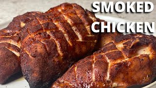 Smoked Chicken Breast On Weber Kettle | Easy Smoked Chicken Recipe