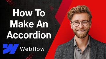 How To Make An Accordion In Webflow  Free Cloneable Included [2025 Guide]
