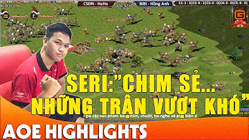 Aoe Highlight | Tổng hợp:"Những trận vượt khó kinh điển của Chim Sẻ".