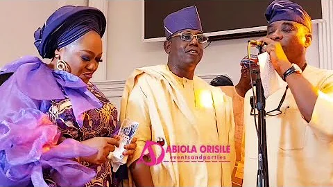 Meet The Ijebu Princess  who love to dance to  K1 Marshall Music  @ Abimbola & Micheal Wedding