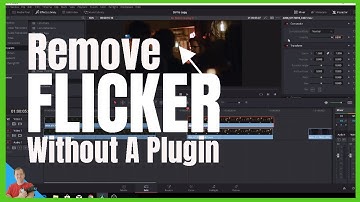 Davinci Resolve  15 Tutorials episode 21 "FLICKER NO PLUGIN"