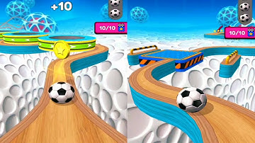 ⚽🏈 Going Balls - Super Speedrun Gameplay Level 282 - 283 All Levels Gameplay gta5 (iOS, Android)